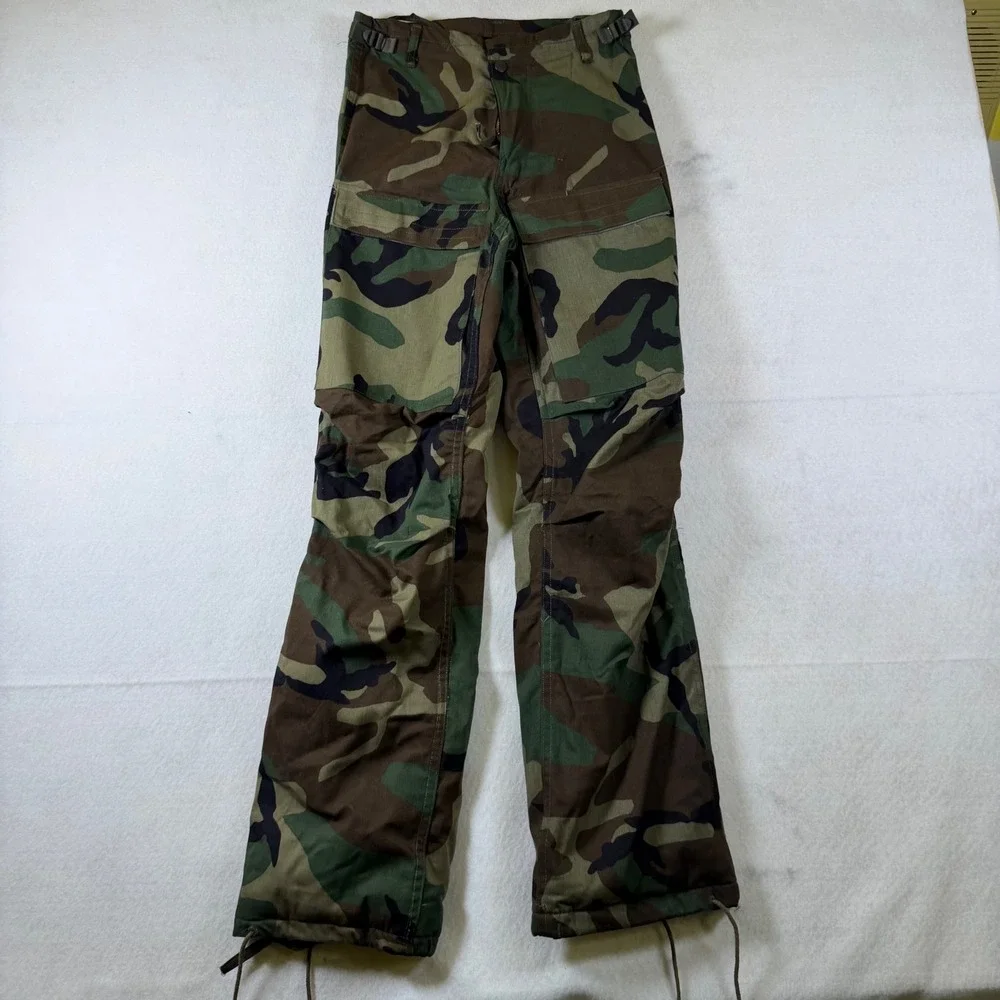 Winfield Mfg Co‎ Woodland Camo Chemical Protective Military Trousers XXX-Small